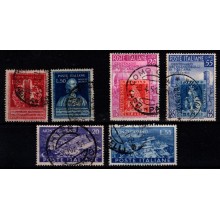 Volta mindeudgave & 100-året for udsendelsen af Toscanas frimærker & Montecassino klostrets genopbygning